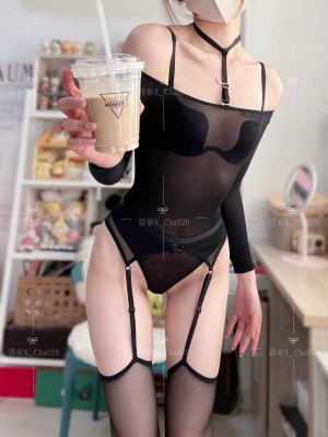 搽搽 - 黑色情趣系_027