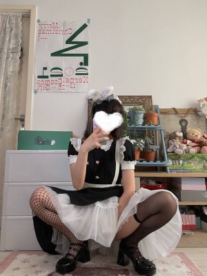 搽搽 - 女仆黑丝_015