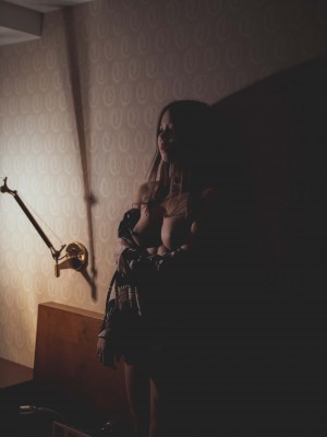 柚木(yuzuki) - 黑色睡衣_005