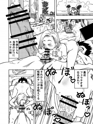 (同人誌) [ジータースタジオ (ジーター)] 18号NTR 中出しオンパレード 3 (ドラゴンボールZ)_14