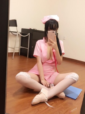 弱气乙女(御宅猫娘 舰队少女w) - 粉色护士_022