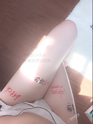 弱气乙女(御宅猫娘 舰队少女w) - 条纹长袜_016