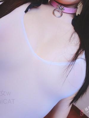 弱气乙女(御宅猫娘 舰队少女w) - 透明一体泳装_011