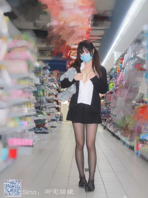 弱气乙女(御宅猫娘 舰队少女w) - 学校露出_004