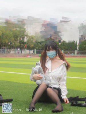 弱气乙女(御宅猫娘 舰队少女w) - 学校露出_013