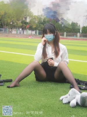 弱气乙女(御宅猫娘 舰队少女w) - 学校露出_014