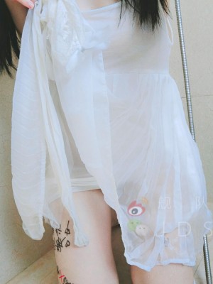 弱气乙女(御宅猫娘 舰队少女w) - 浴室白裙_006