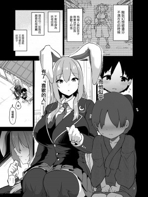 [こまめすがた (吾暮えくと)] 最低でどうしようもない兎のお姉さん (東方Project) [中国翻訳] [DL版]_03