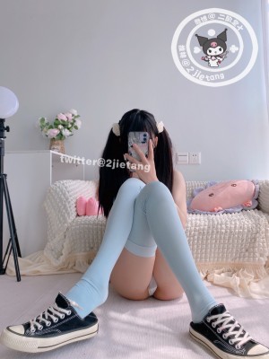 二阶堂(宅绘子) - 蓝色上衣_007