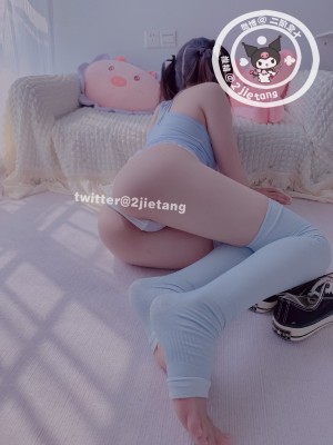 二阶堂(宅绘子) - 蓝色上衣_029