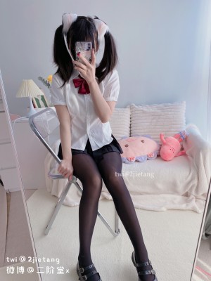 二阶堂(宅绘子) - 猫儿黑丝_002