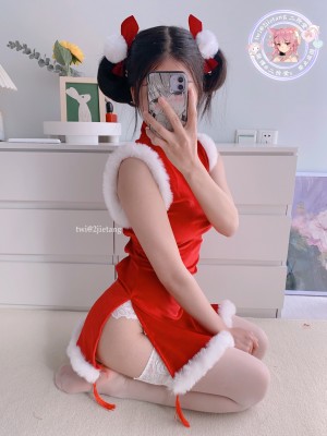 二阶堂(宅绘子) - 圣诞旗袍_008