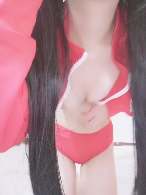 沈娇娇(甜美小娇妾) - 七三款红色运动服_003
