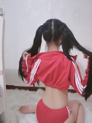 沈娇娇(甜美小娇妾) - 七三款红色运动服_016