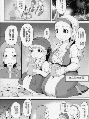 (C93) [裏火竜 (いぶきち)] D級ムフフ本 (ドラゴンクエストXI)[配菜機翻漢化組]_011