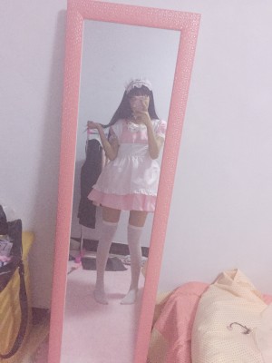 水酱是胖企鹅 - 镜中少女_011