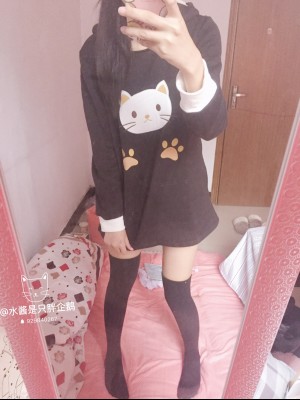 水酱是胖企鹅 - 猫猫上衣_008