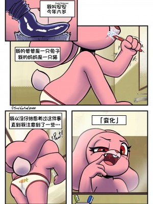 [猹夜猫个人汉化] [SoulCentinel] No Peanuts Allowed | 禁止花生 (The Amazing World of Gumball)_003