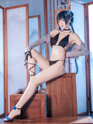 [封疆疆] 碧蓝档案 妃咲 泳装_14