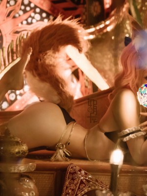 如月灰 - 玉藻前舞娘 & 王者荣耀 阿珂 暗夜猫娘_06