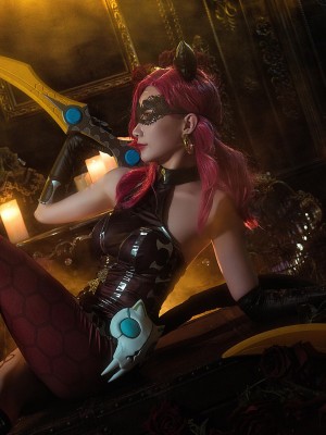 如月灰 - 玉藻前舞娘 & 王者荣耀 阿珂 暗夜猫娘_12