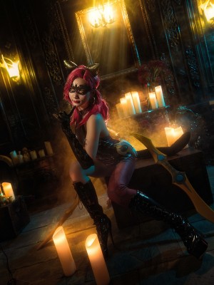 如月灰 - 玉藻前舞娘 & 王者荣耀 阿珂 暗夜猫娘_11