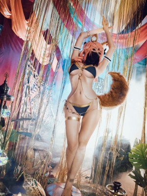 如月灰 - 玉藻前舞娘 & 王者荣耀 阿珂 暗夜猫娘_03