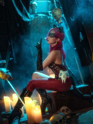 如月灰 - 玉藻前舞娘 & 王者荣耀 阿珂 暗夜猫娘_21