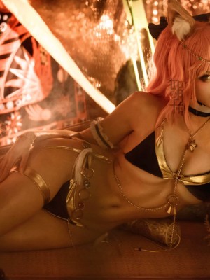 如月灰 - 玉藻前舞娘 & 王者荣耀 阿珂 暗夜猫娘_07