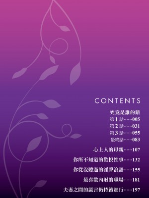 [黒金真樹] 夫妻は互いの知らぬ間に -誰が一番悪いでしょうか- [中国翻訳] [無修正] [DL版]_004