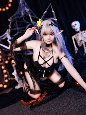 阿雪雪 - 泥岩泳装 明日方舟_49