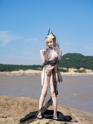 阿雪雪 - 泥岩泳装 明日方舟_30