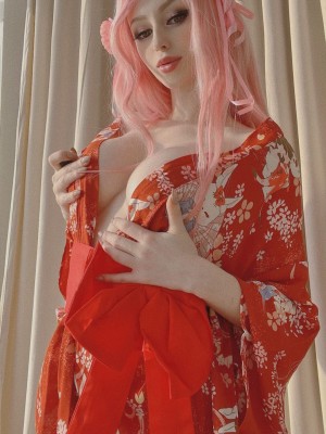 Lady Melamori - Sakura in Kimono_02