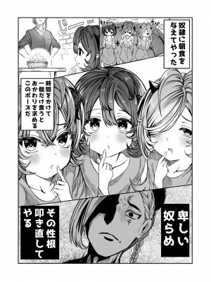 [軒下の猫屋 (アルデヒド)] 奴隷を調教してハーレム作る～育てた奴隷たちと純愛ハーレムHするまでの話～【漫画版】_006