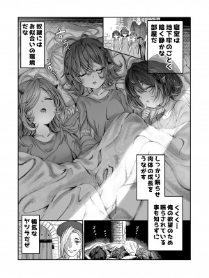 [軒下の猫屋 (アルデヒド)] 奴隷を調教してハーレム作る～育てた奴隷たちと純愛ハーレムHするまでの話～【漫画版】_005