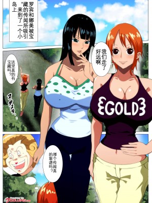 [Q同人] 爆乳女海賊達のお宝探し (ワンピース) [KOKORO个人汉化]_03