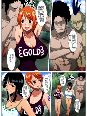 [Q同人] 爆乳女海賊達のお宝探し (ワンピース) [KOKORO个人汉化]_07