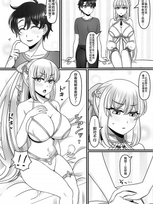 (C103) [麻婆うどん定食 (ネギトロ子, ヤキソバぱん太郎)] 水妃モルガンが一週間なんでもしてくれたお話。 (Fate／Grand Order) [黎欧出资汉化]_03