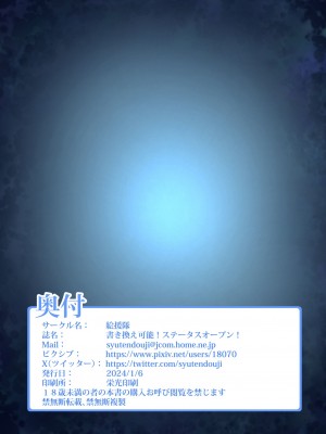 [絵援隊 (酒呑童子)] 書き換え可能！ステータスオープン！ [中国翻訳]_46