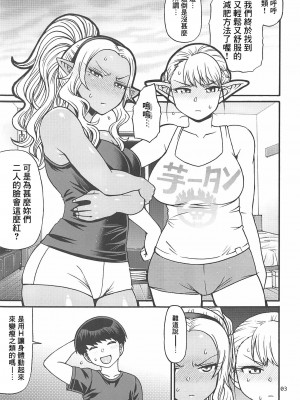 (C94) [CELLULOID-ACME (チバトシロウ)] 直江くんは休めない。 (エルフさんは痩せられない。) [Banana手工漢化]_02