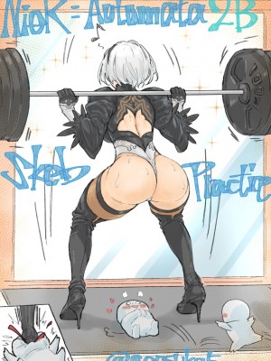 [Goosuka] 2B & Black guy (Nier Automata)