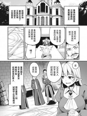 [れぐでく] 箱入りエルフの王女様 (コミックホットミルク 2024年3月号) [中国翻訳] [DL版]_04