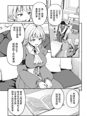 [れぐでく] 箱入りエルフの王女様 (コミックホットミルク 2024年3月号) [中国翻訳] [DL版]_07