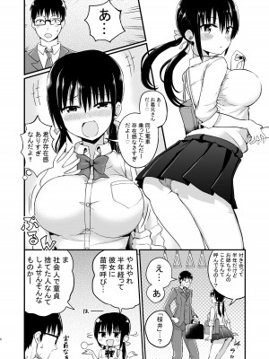 [アオヒモファミリア (あおひも)] 彼女の妹が巨乳ミニスカJKで小悪魔系【総集編】[DL版]_004