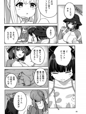 (C103) [manymanyrain (雨暈郁太)] 兎とわたしの漂流日記 (ブルーアーカイブ)_07