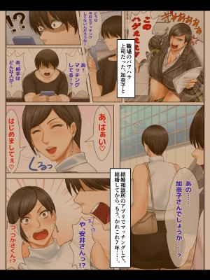 [自由いんぽん党 (森乃くま)]&nbsp;&nbsp;ブラック企業で僕にパワハラを繰り返す超年上の女上司（42歳）と結婚相談所でマッチングしたので好き放題、ヤってみた！2_049