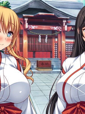 [ミミズサウザンド (2-G／酒りんぷ)] 限界集落の神社でJK巫女と七日七晩孕まセックス_296