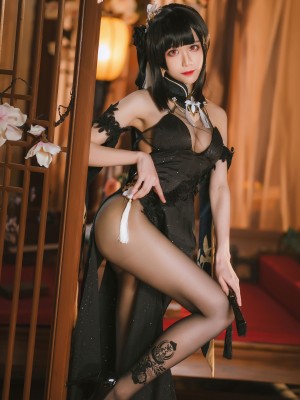 Tomoyo酱-碧蓝航线-镇海旗袍_15