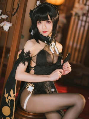 Tomoyo酱-碧蓝航线-镇海旗袍_29