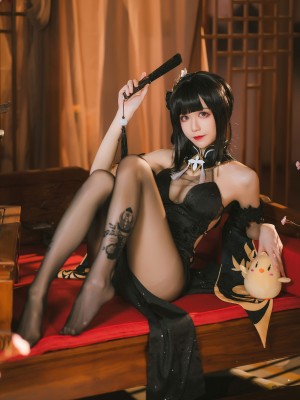 Tomoyo酱-碧蓝航线-镇海旗袍_49